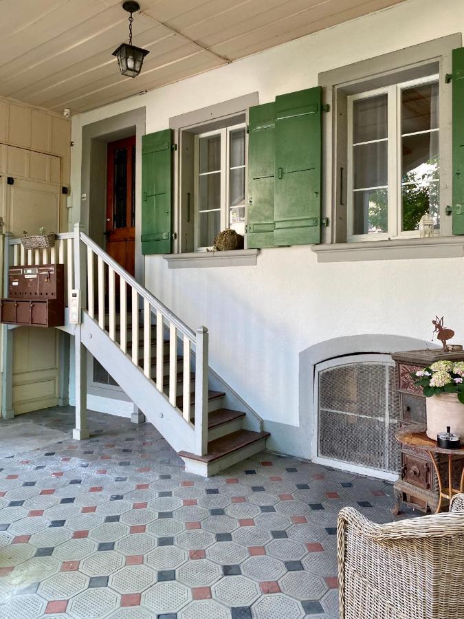 Lovely Studio In A Villa From 18Th Century Thun Esterno foto
